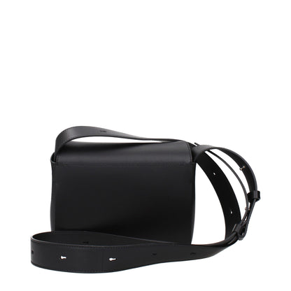 Jil Sander Black Leather Crossbody Bag