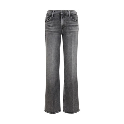 Mother Denim Gray Cotton Bootcut Jeans