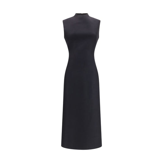 Maison Margiela Black Wool Oves Aries Casual Dress