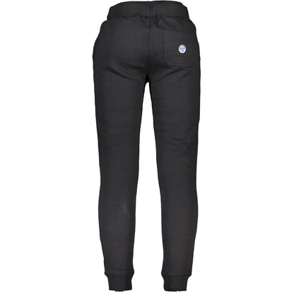 North Sails Black Cotton Men's Jogger Pants