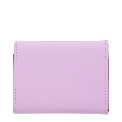 Jil Sander Pink Leather Wallet