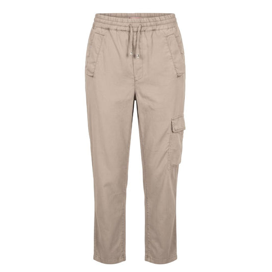 Trussardi Jeans Beige Lyocell Women Pants