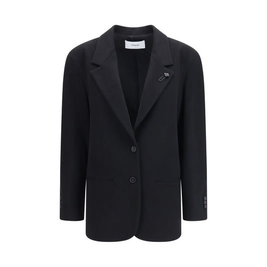 Lardini Black Cashmere Blazer
