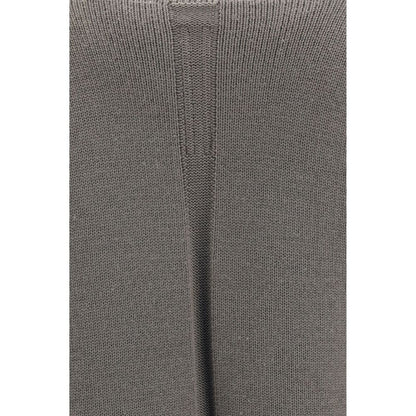 Rick Owens Gray Wool Oves Aries Hoodie