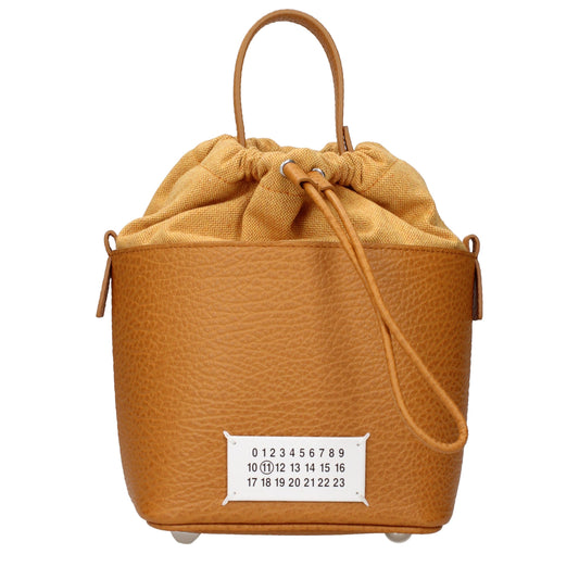 Maison Margiela Brown Leather Handbag