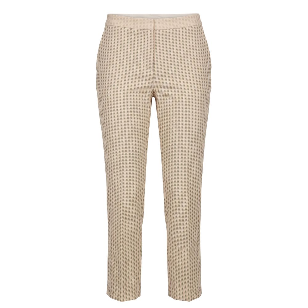 Trussardi Beige Viscose Women Pants