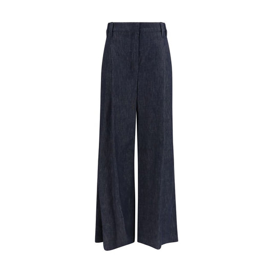 Brunello Cucinelli Blue Cotton Jeans Denim