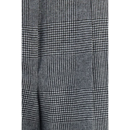 Dolce & Gabbana Gray Wool Oves Aries Dress Pants
