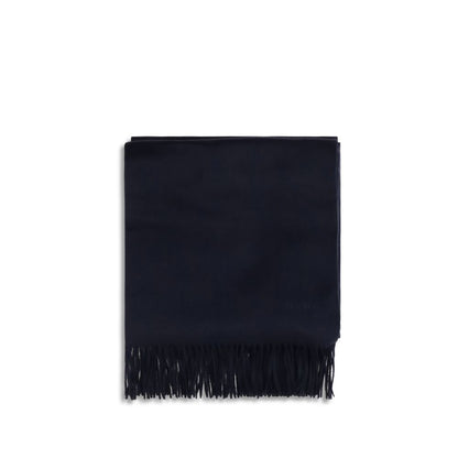 Max Mara Blue Cashmere Scarf