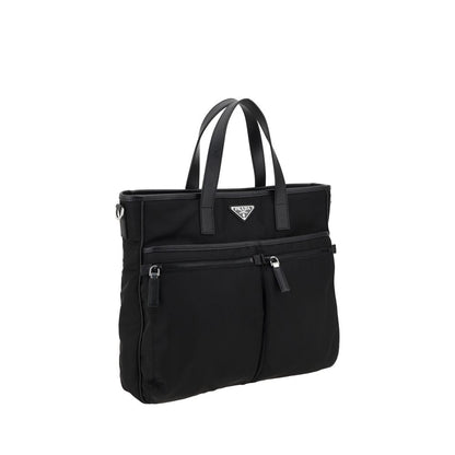 Prada Black Nylon Shoulder Bag
