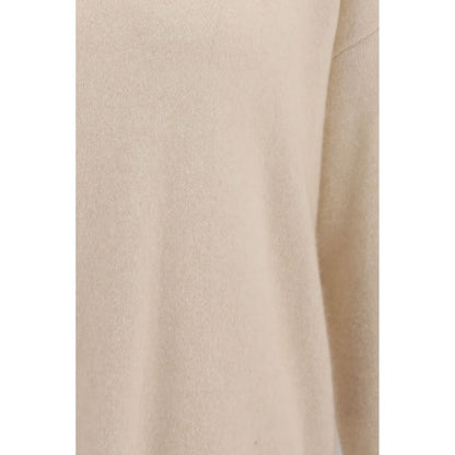 Laneus Beige Cashmere Sweatshirt