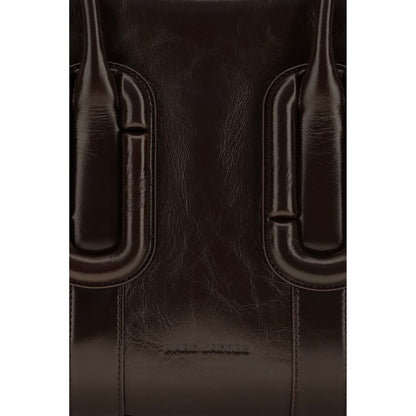 Marc Jacobs Brown Calf Leather Bos Taurus Shoulder Bag