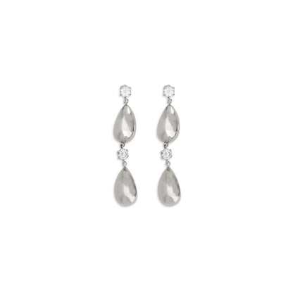 Magda Butrym Silver Brass Earrings