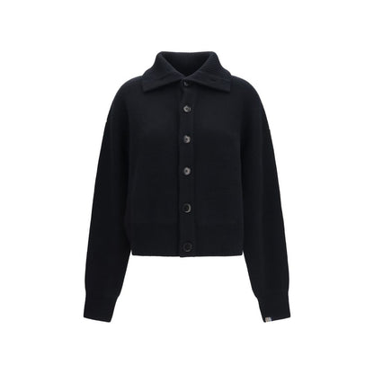 Extreme Cashmere Black Cashmere Cardigan