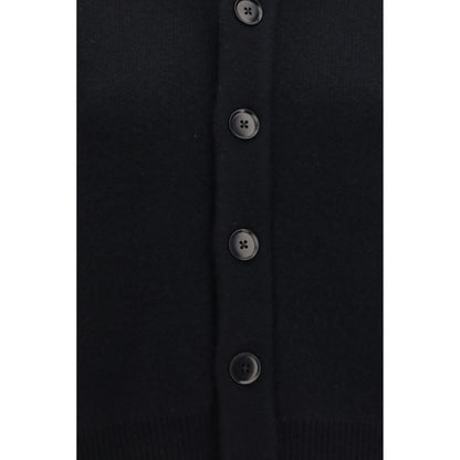 Extreme Cashmere Black Cashmere Cardigan