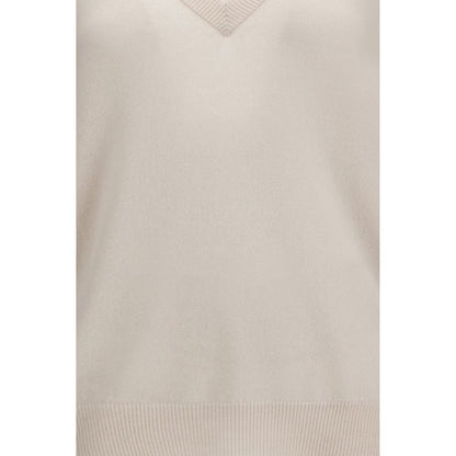 Extreme Cashmere Beige Cashmere Sweater