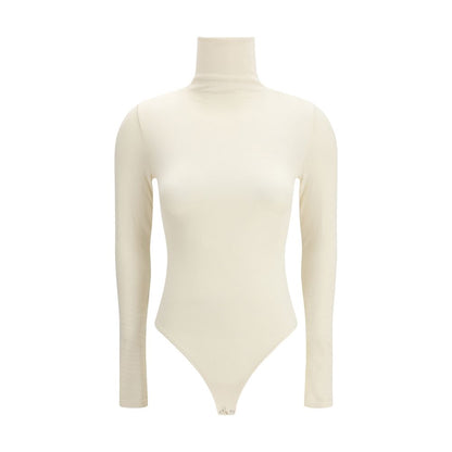 Wolford Beige Cotton Bodysuit
