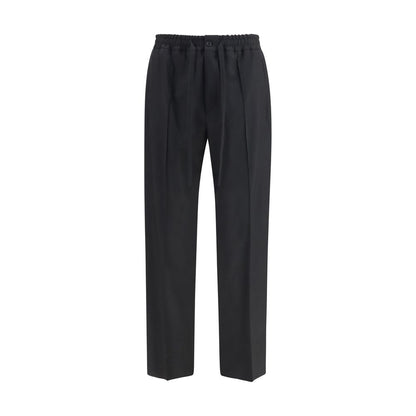 Valentino Garavani Black Cotton Chino Pants