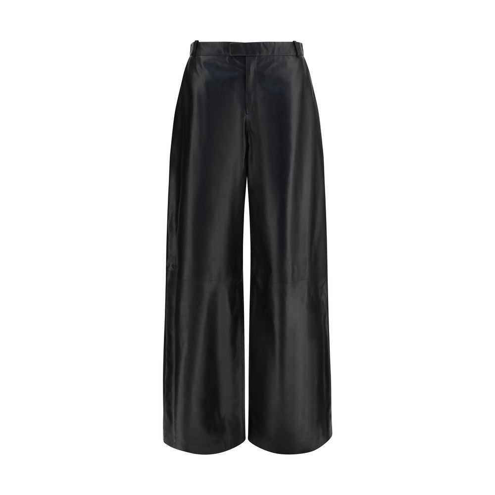 Arma Black Leather Pants