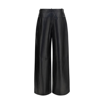 Arma Black Leather Pants