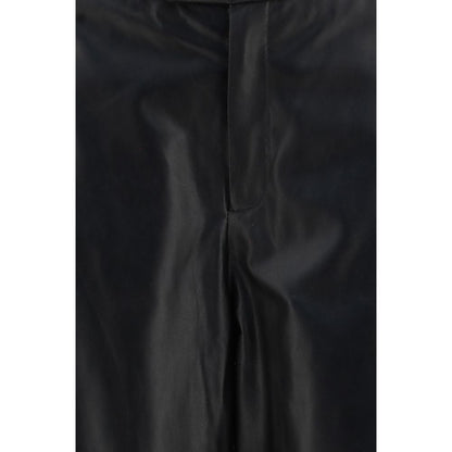 Arma Black Leather Pants