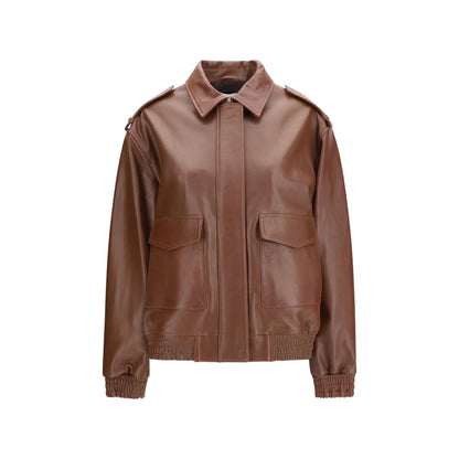 Arma Brown Lamb Ovis Aries Aries Full-Length Jacket