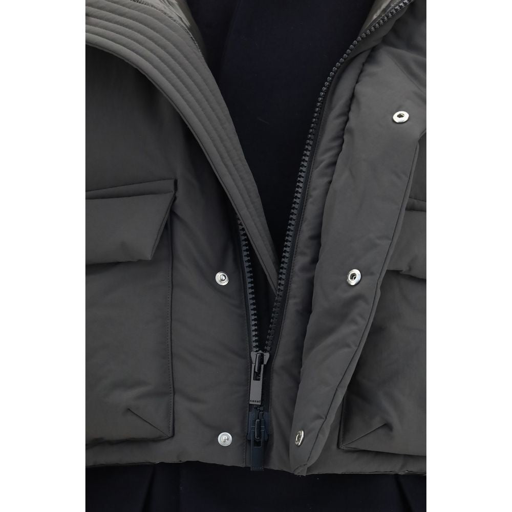 Sacai Multicolor Polyester Coat