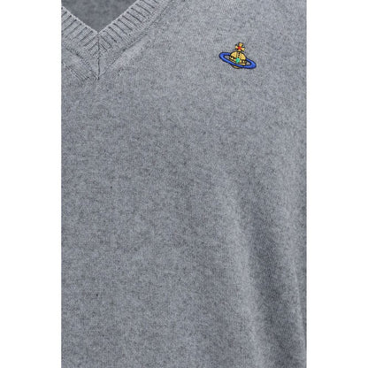 Vivienne Westwood Gray Cotton Sweatshirt