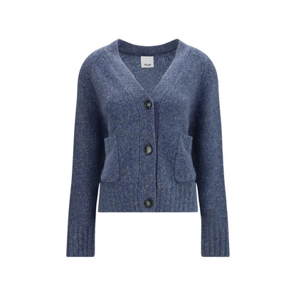 Allude Blue Cashmere Cardigan