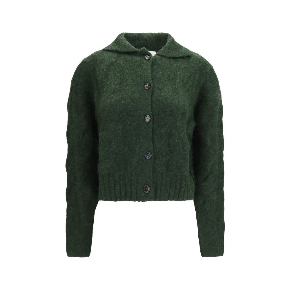 Allude Bicolor Cashmere Cardigan