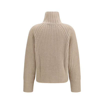 Allude Beige Cashmere Sweater
