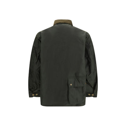 Barbour International Bicolor Cotton Full-Length Jacket