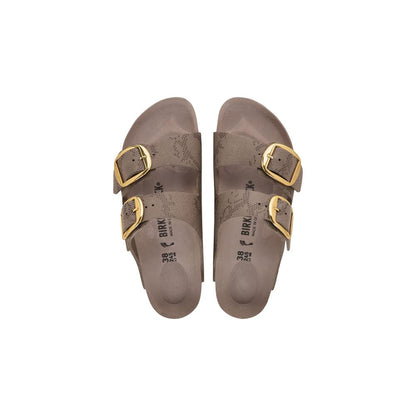 Birkenstock Gray Synthetic Flat Sandals