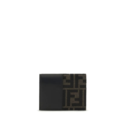 Fendi Brown Polyester Wallet