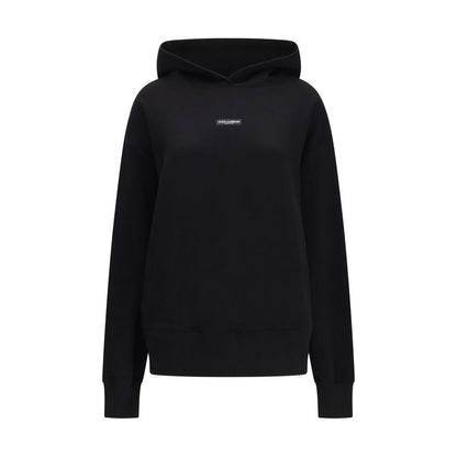 Dolce & Gabbana Black Cotton Sweatshirt
