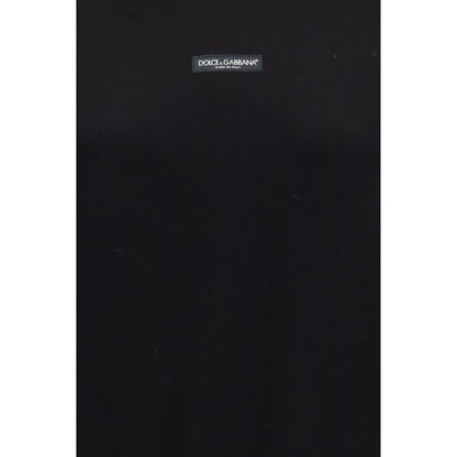 Dolce & Gabbana Black Cotton Sweatshirt