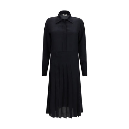 Fendi Black Silk Casual Dress