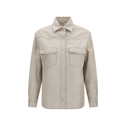 Fendi Beige Denim Shirt