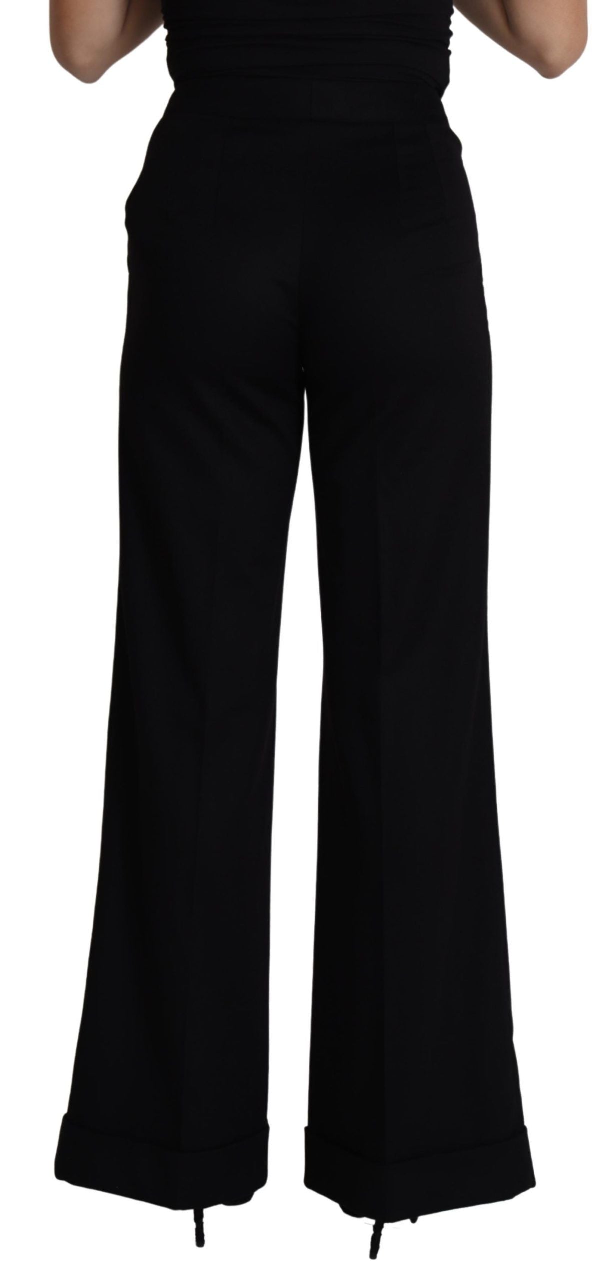 Pantalon large élégant en cachemire Dolce & Gabbana