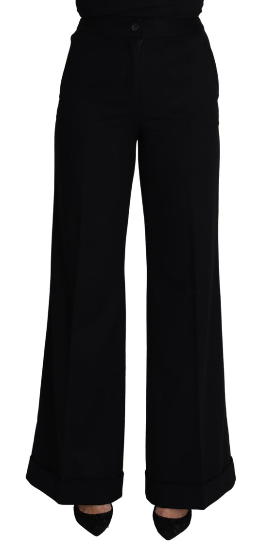 Pantalon large élégant en cachemire Dolce & Gabbana