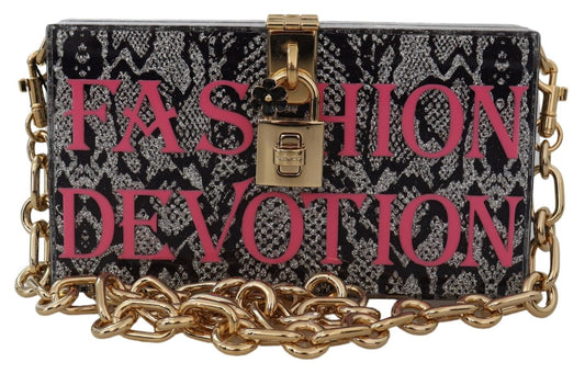 Monedero gris Fashion Devotion Clutch Plexi SICILY BOX