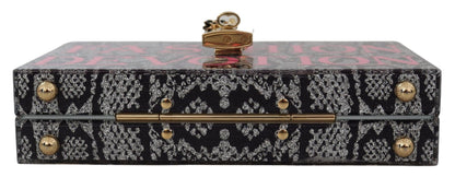 Monedero gris Fashion Devotion Clutch Plexi SICILY BOX
