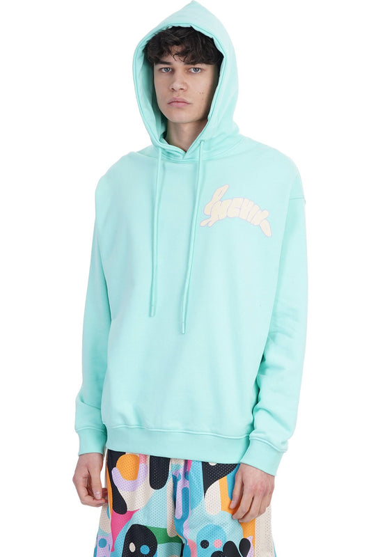 Pharmaindustrie Grünes Baumwoll-Sweatshirt für Herren