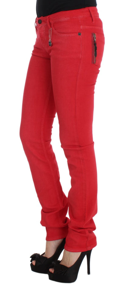 Jeans Slim Fit Rouge Chic Costume National