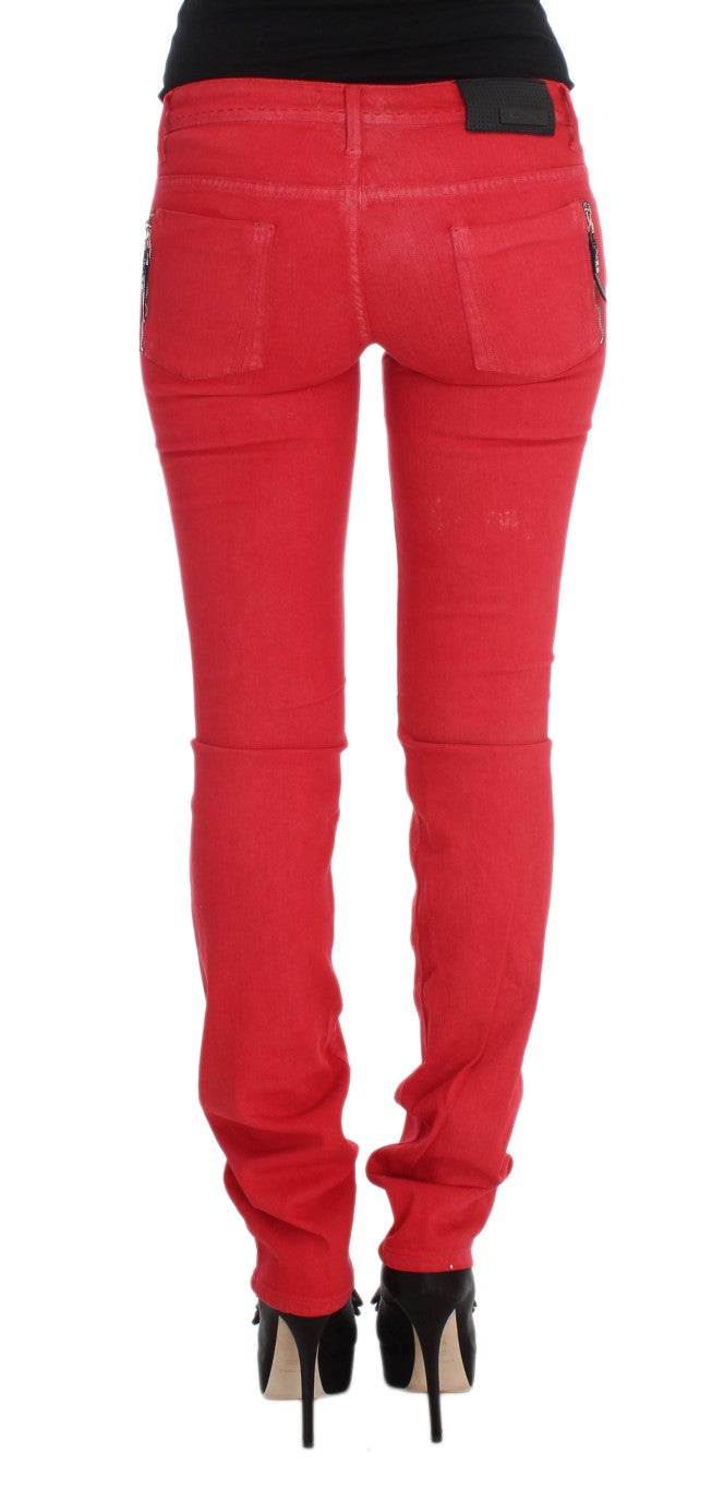 Jeans Slim Fit Rouge Chic Costume National