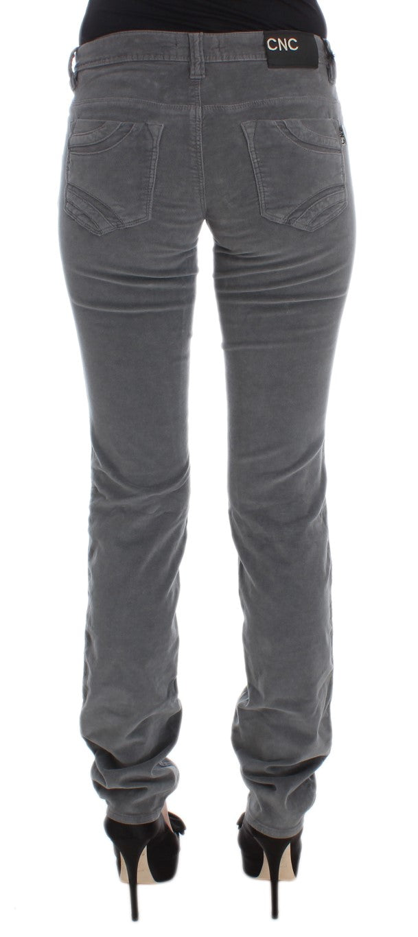 Jeans gris super slim Sleek de Costume National