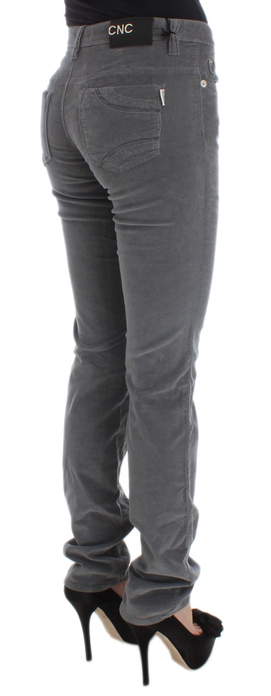 Jeans gris super slim Sleek de Costume National