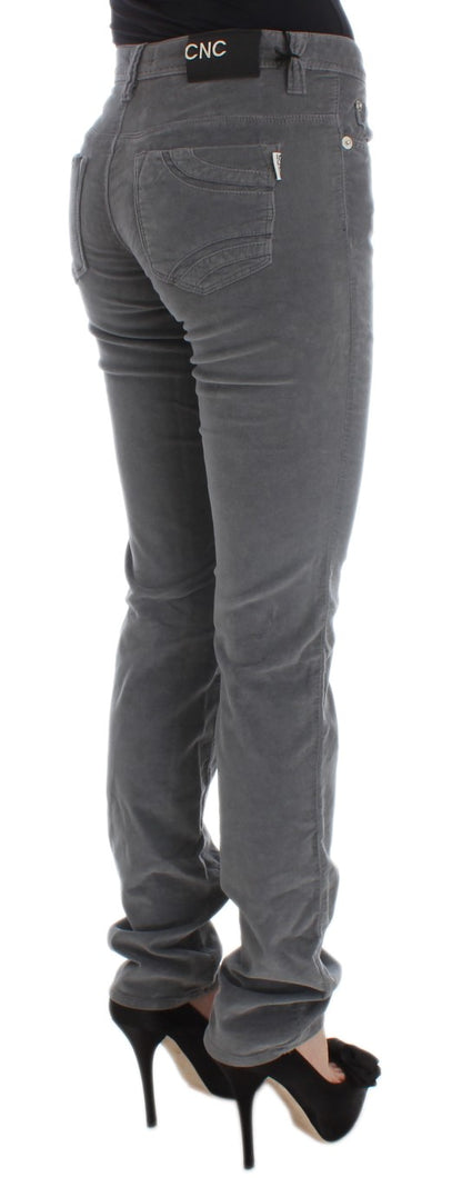 Jeans gris super slim Sleek de Costume National