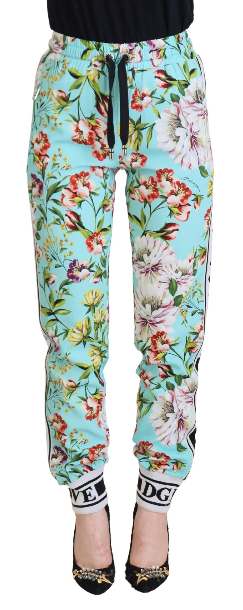 Dolce &amp; Gabbana Elegante mehrfarbige Viskosehose