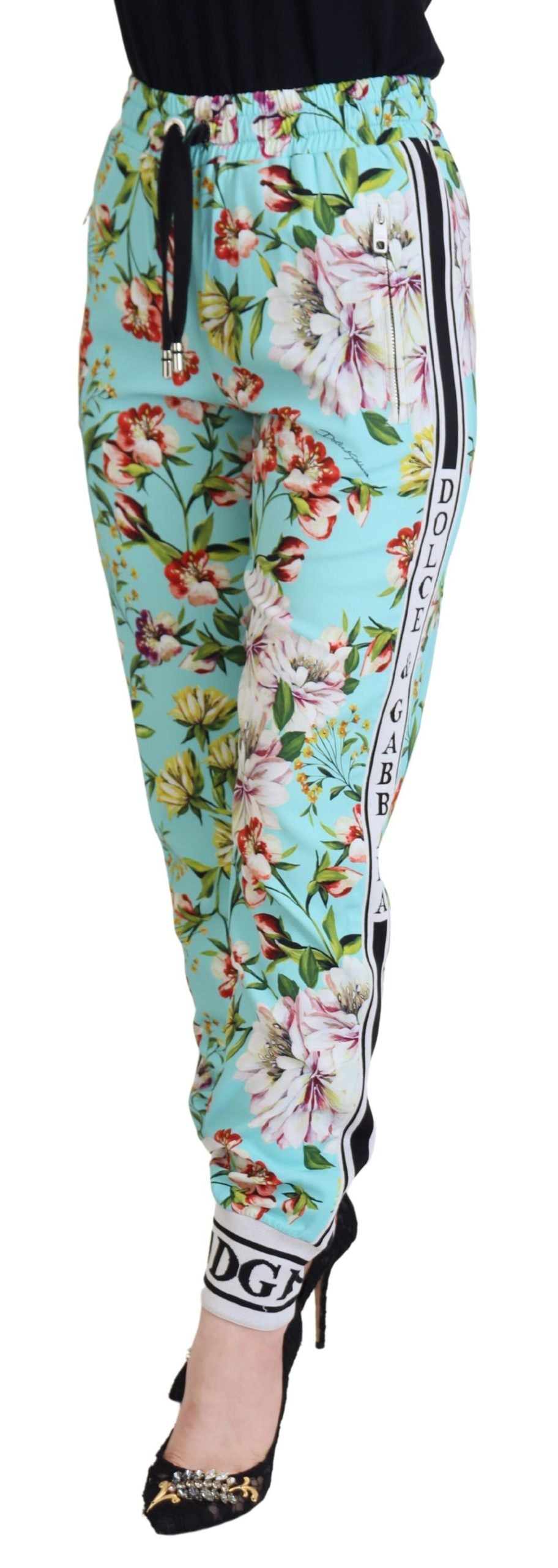 Dolce &amp; Gabbana Elegante mehrfarbige Viskosehose